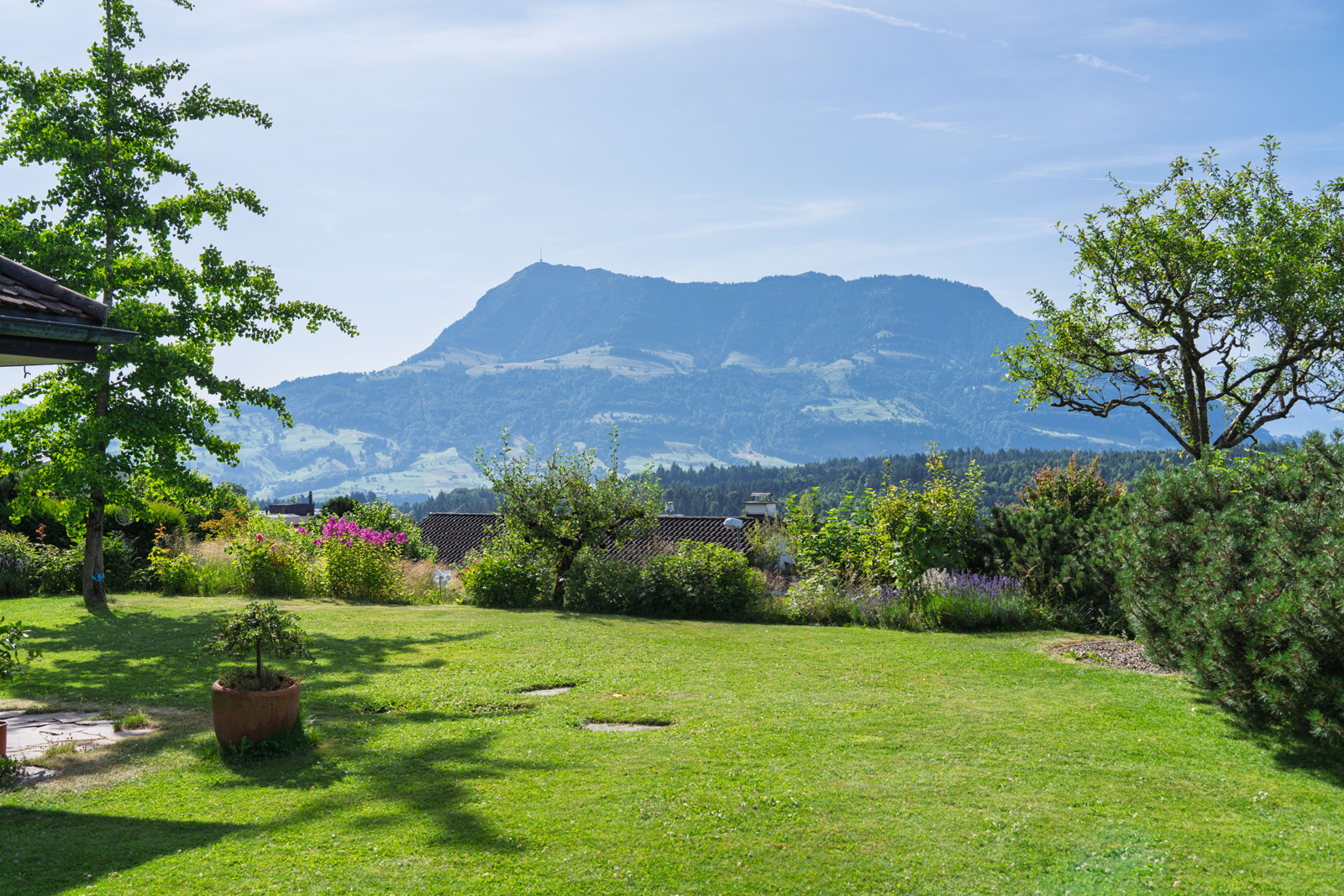Garten mit Panorama
