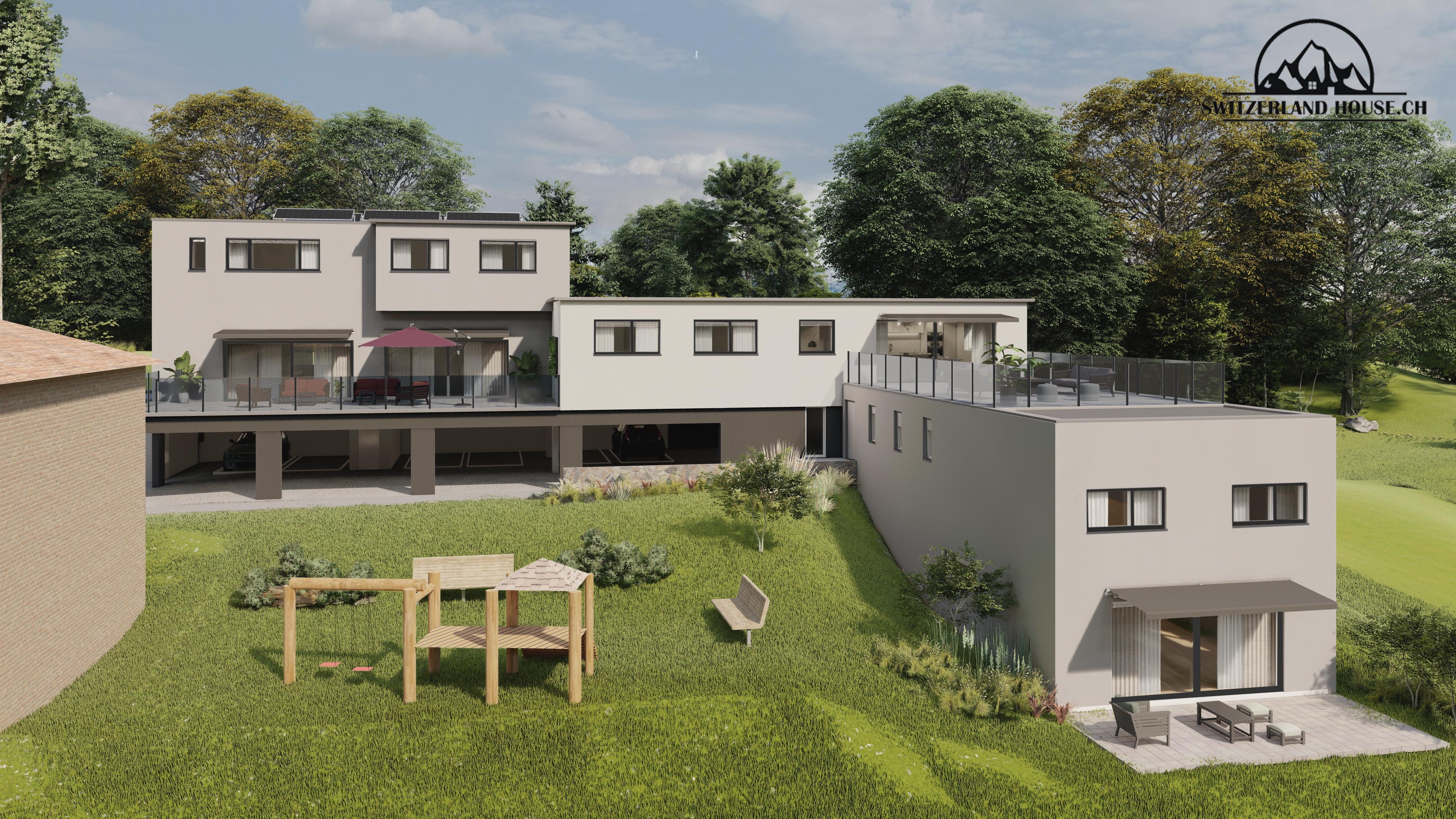 Nous réalisons et vendons le bien de vos rêves. Nous achetons des terrains dans le grand Fribourg et alentour (aussi des terrains de grande envergure) avec et sans permis de construire. Avec notre team de professionnel, nous vous assurons un conseil personnalisé selon vos besoins. Toute offre est étudiée dans les plus brefs délais. Nous restons à votre entière disposition pour tout complément d'information.