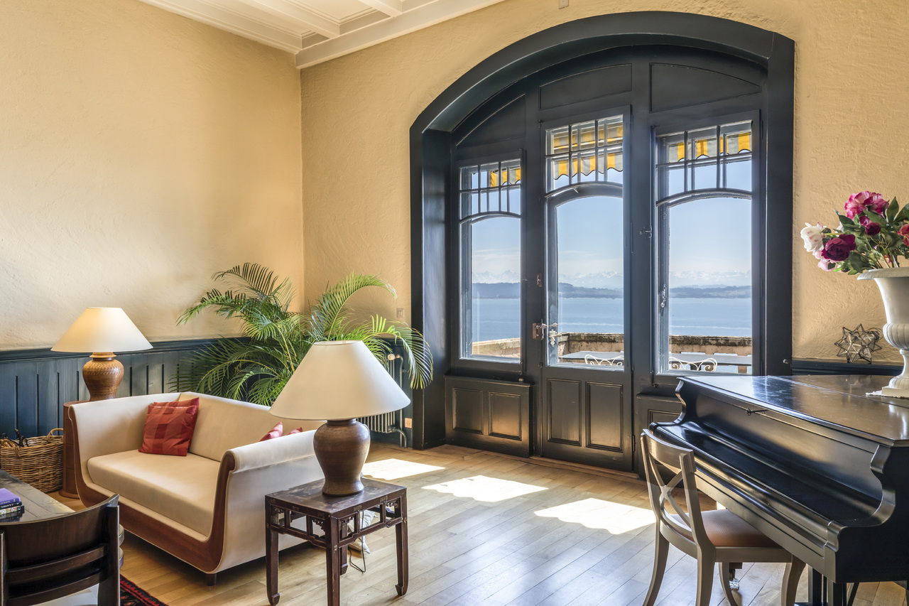 Aussicht aus dem Wohnzimmer