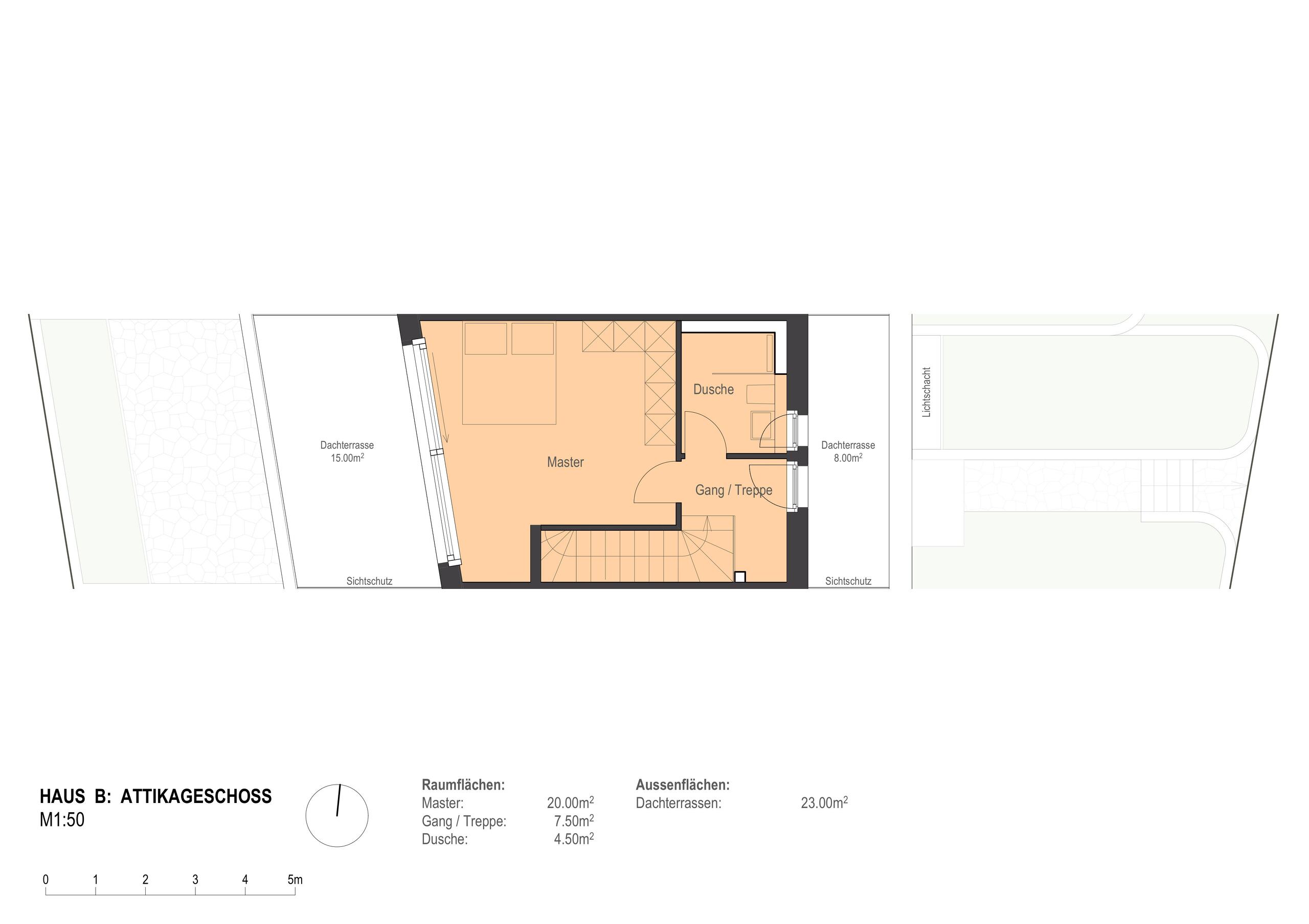 Haus B Attikageschoss Haus B Attikageschoss