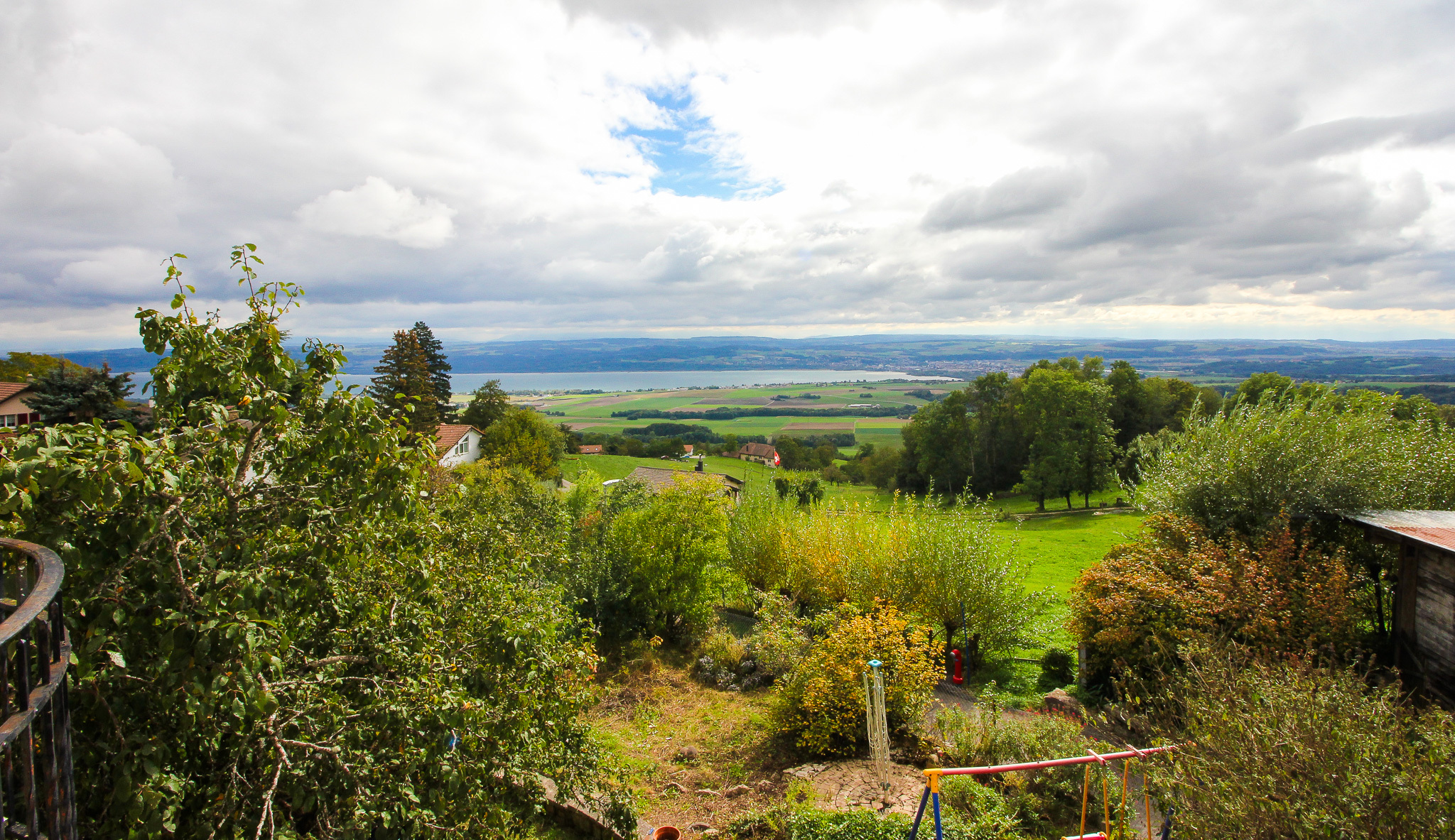 Vue depuis le balcon Vue depuis le balcon