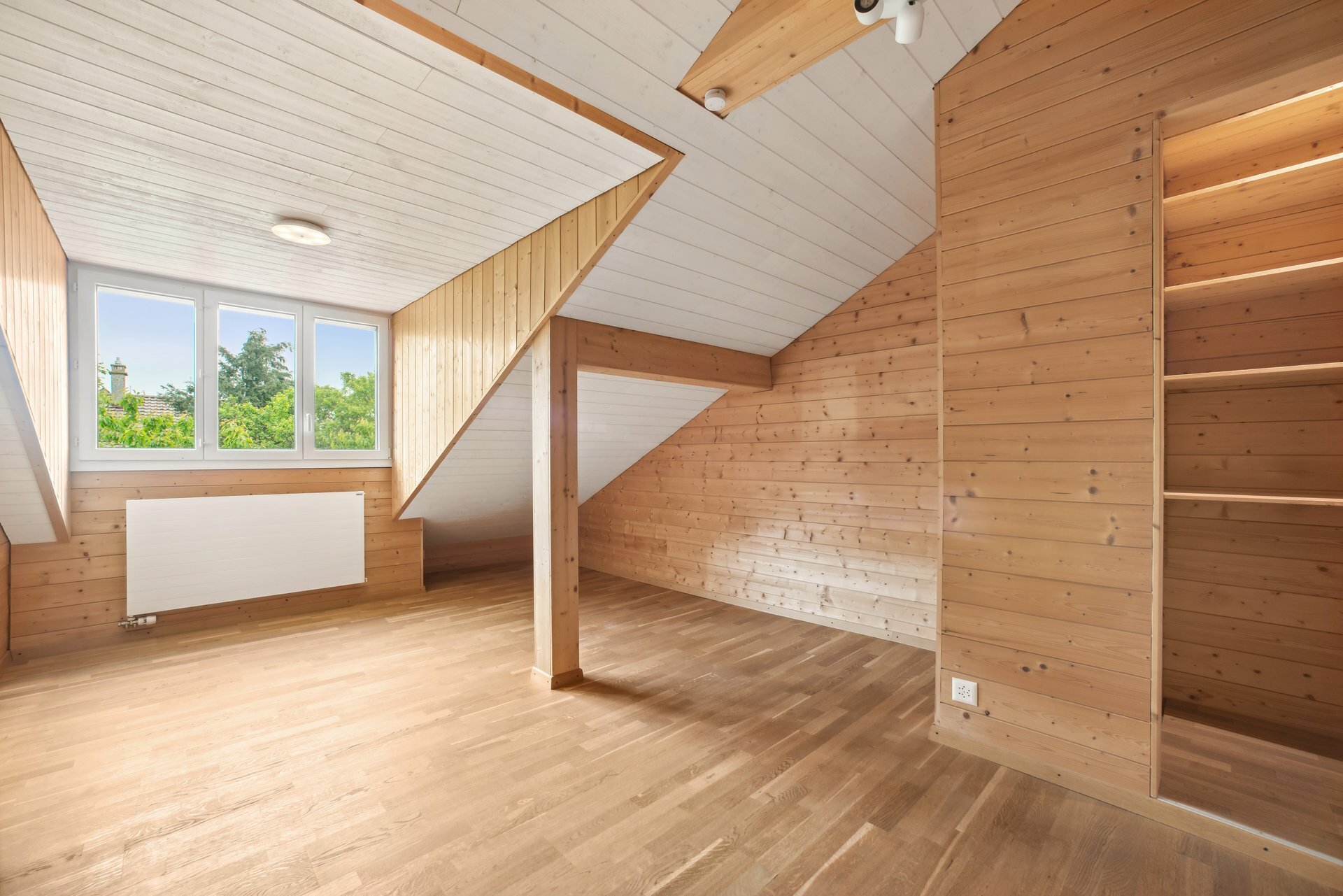 Bedroom with wardrobe