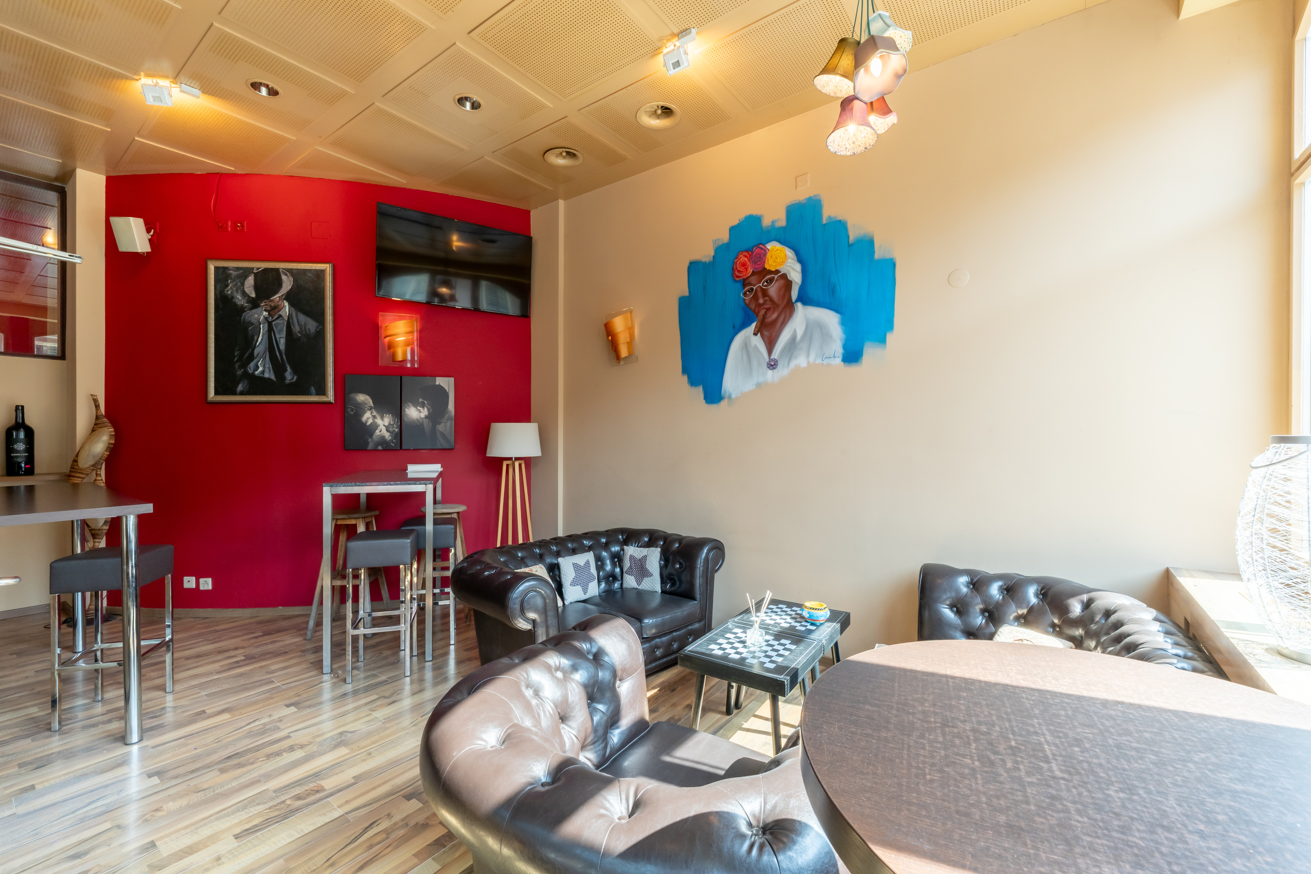 Fumoir verglast / Erdgeschoss