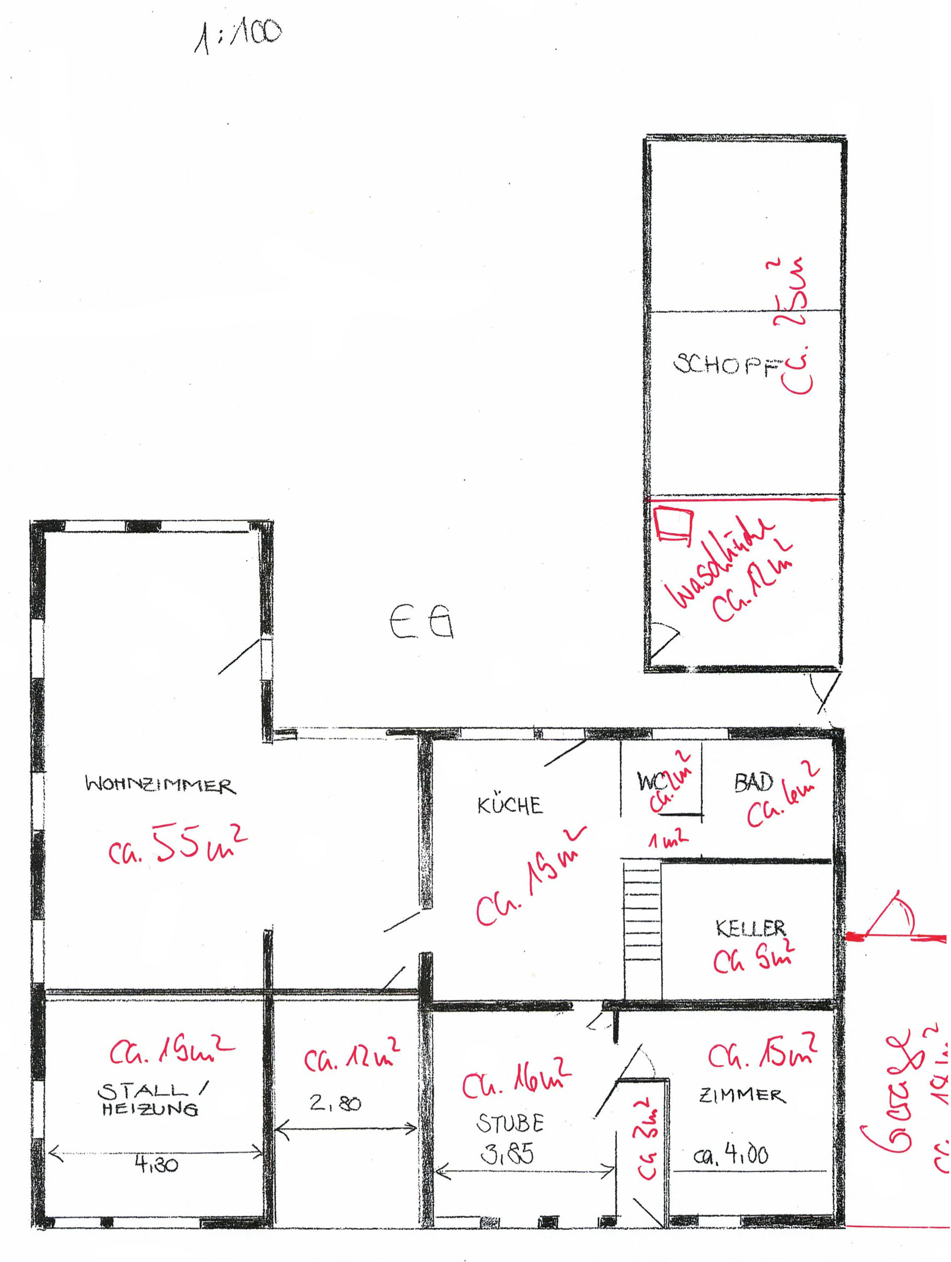 Planskizze EG Planskizze EG