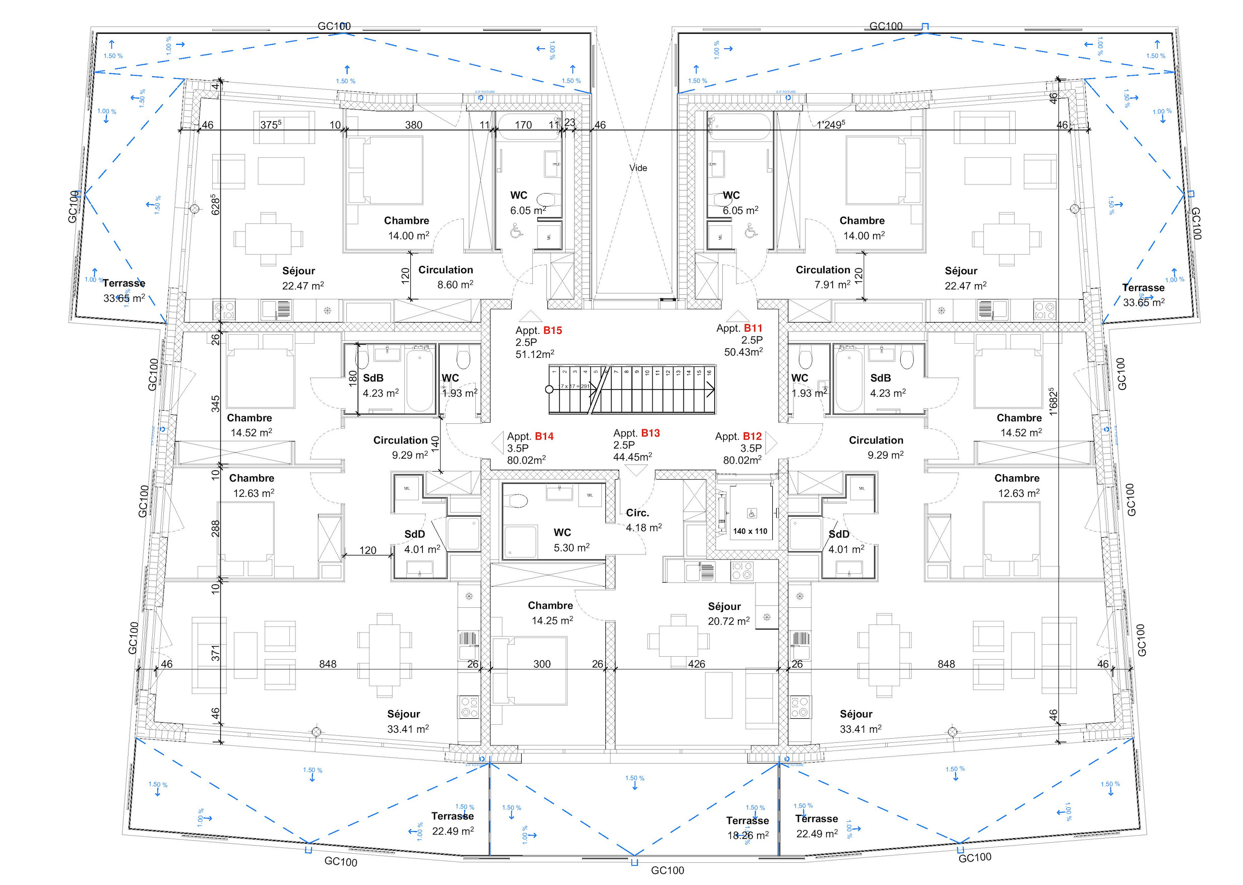 Etage type Etage type
