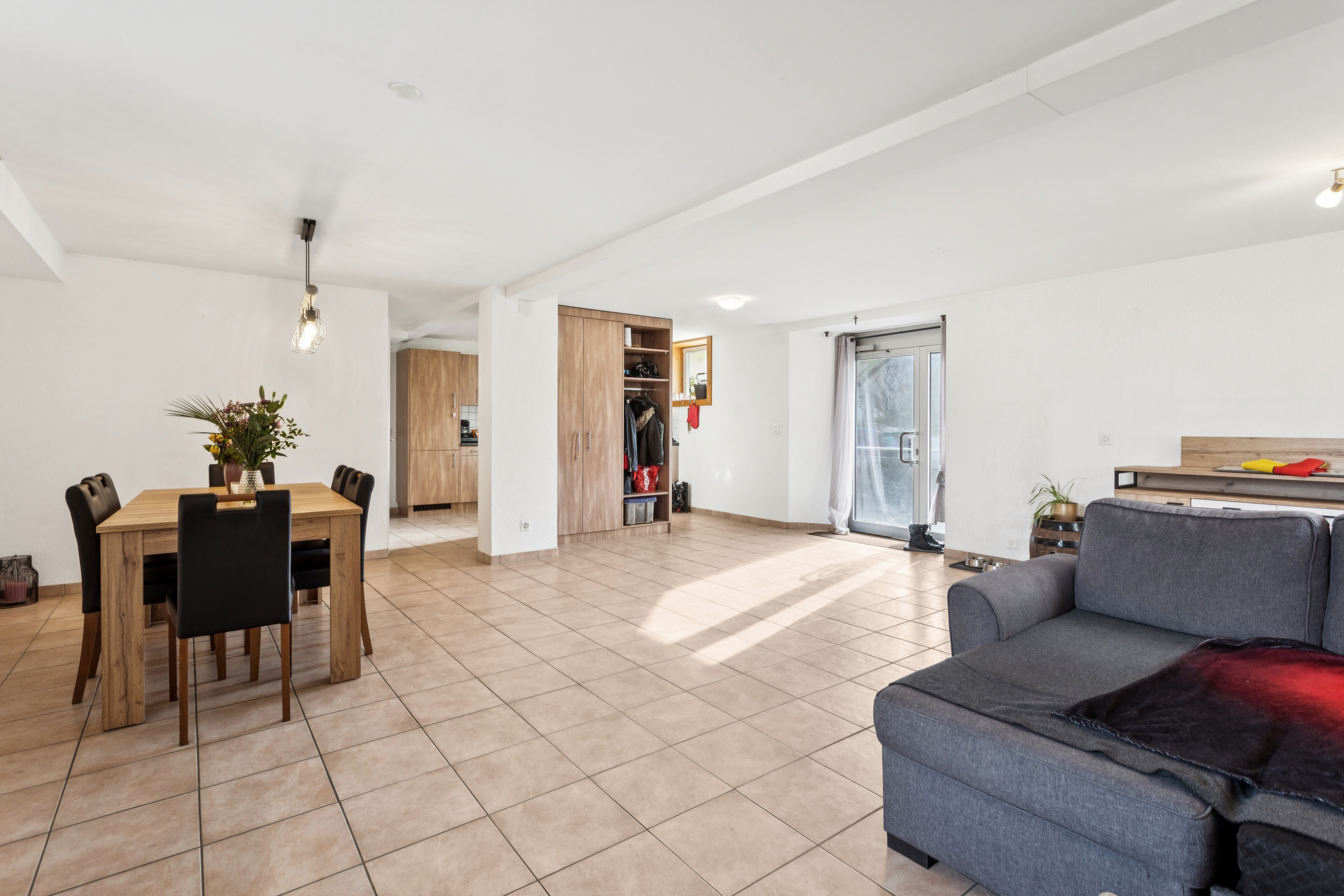 Appartement du rez / pièce à vivre