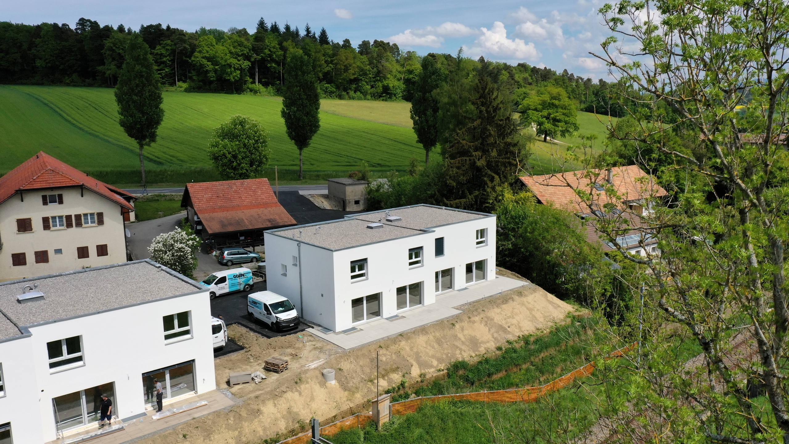 Vue aérienne