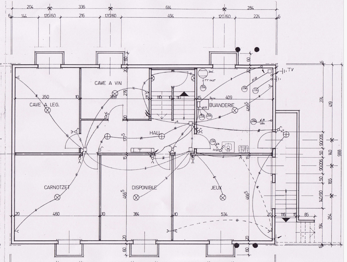 Plan sous-sol