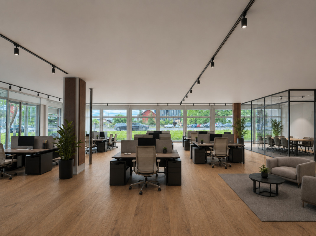 Beispiel für ein Bürokomplex Beispiel für ein Bürokomplex