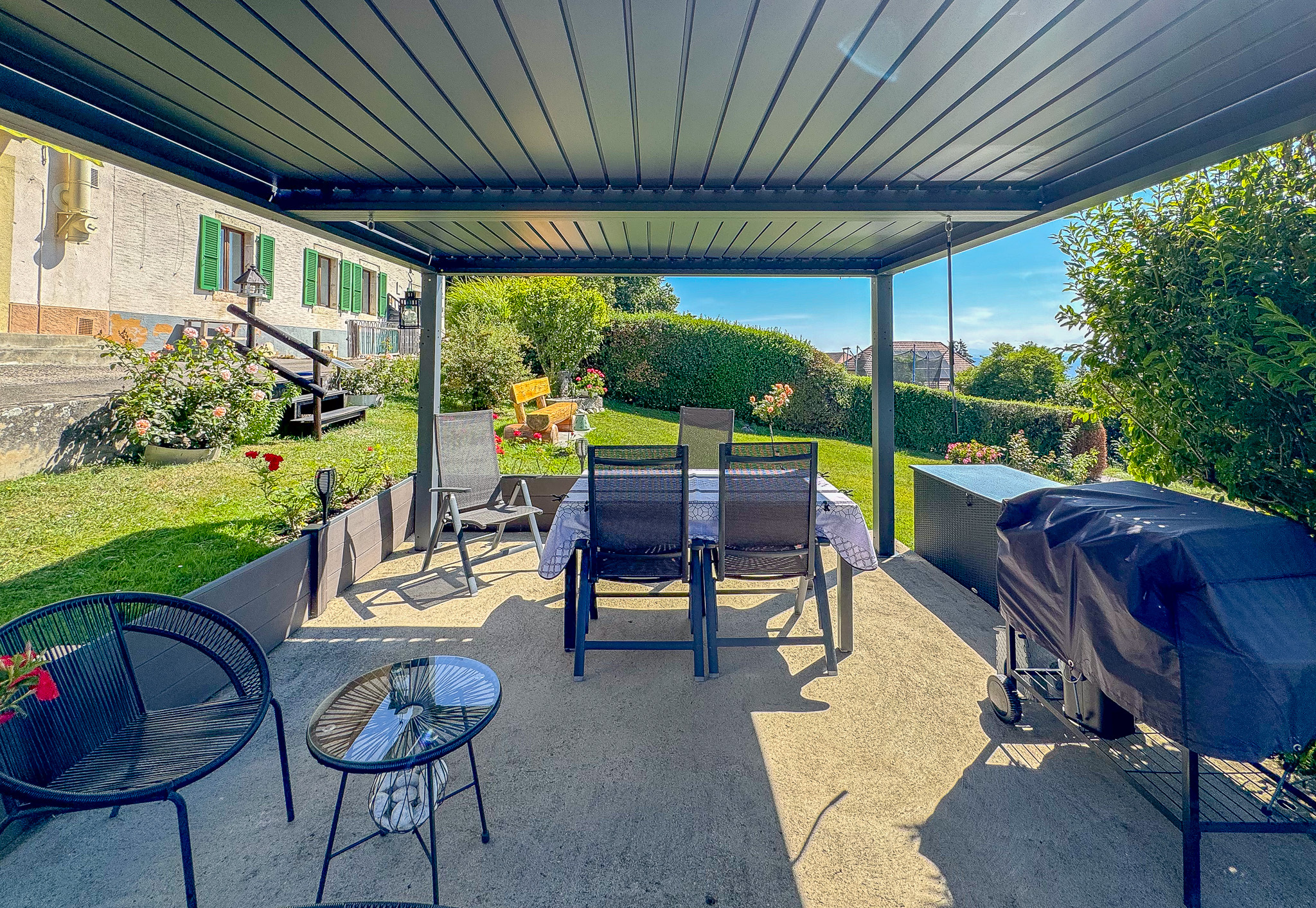 Pergola bioclimatique