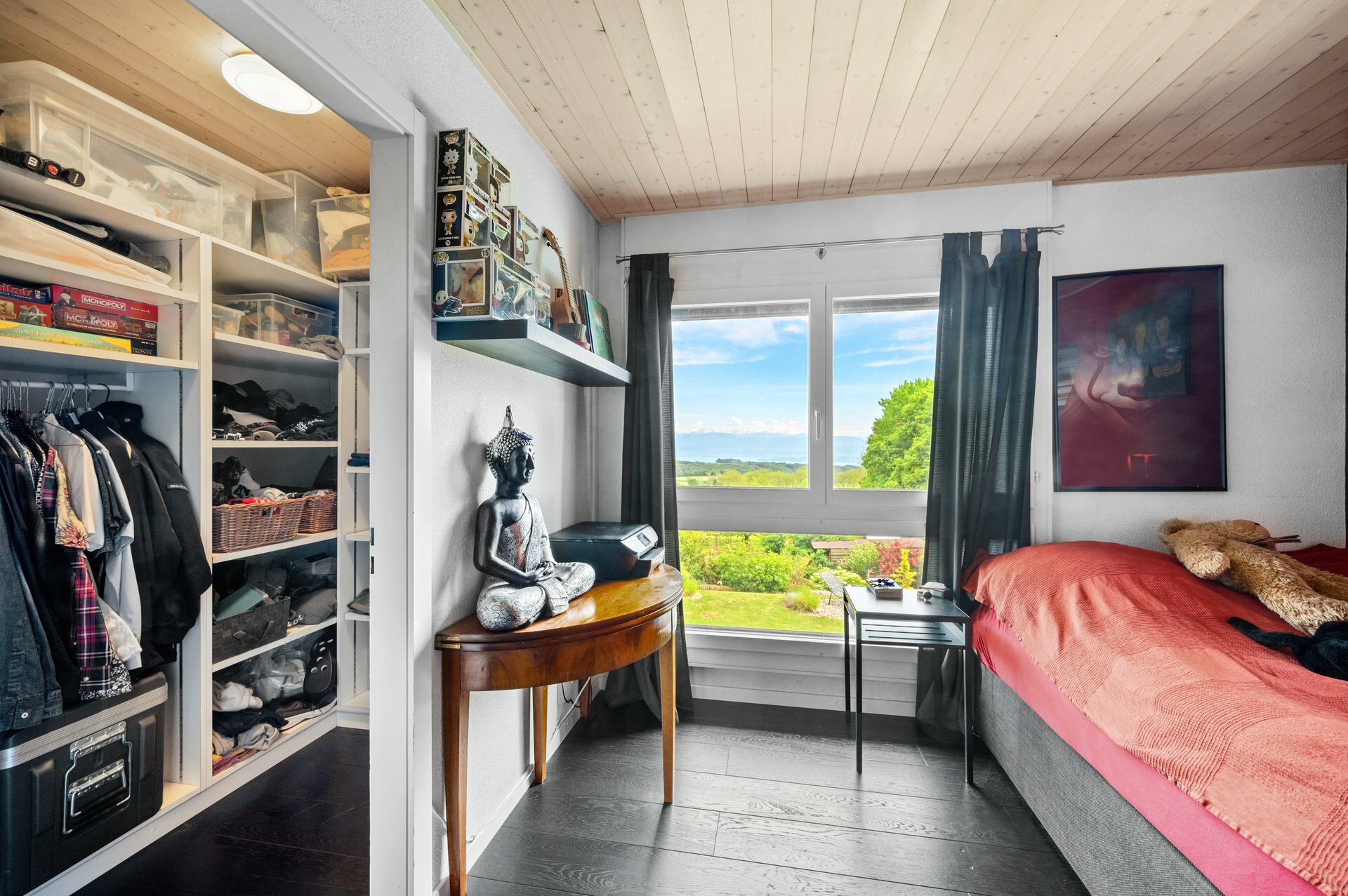 Chambre à coucher avec dressing Chambre à coucher avec dressing