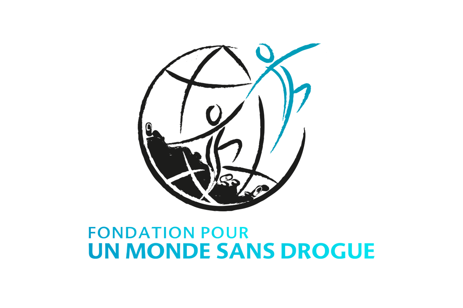 Logo de la fondation pour un monde sans drogue
